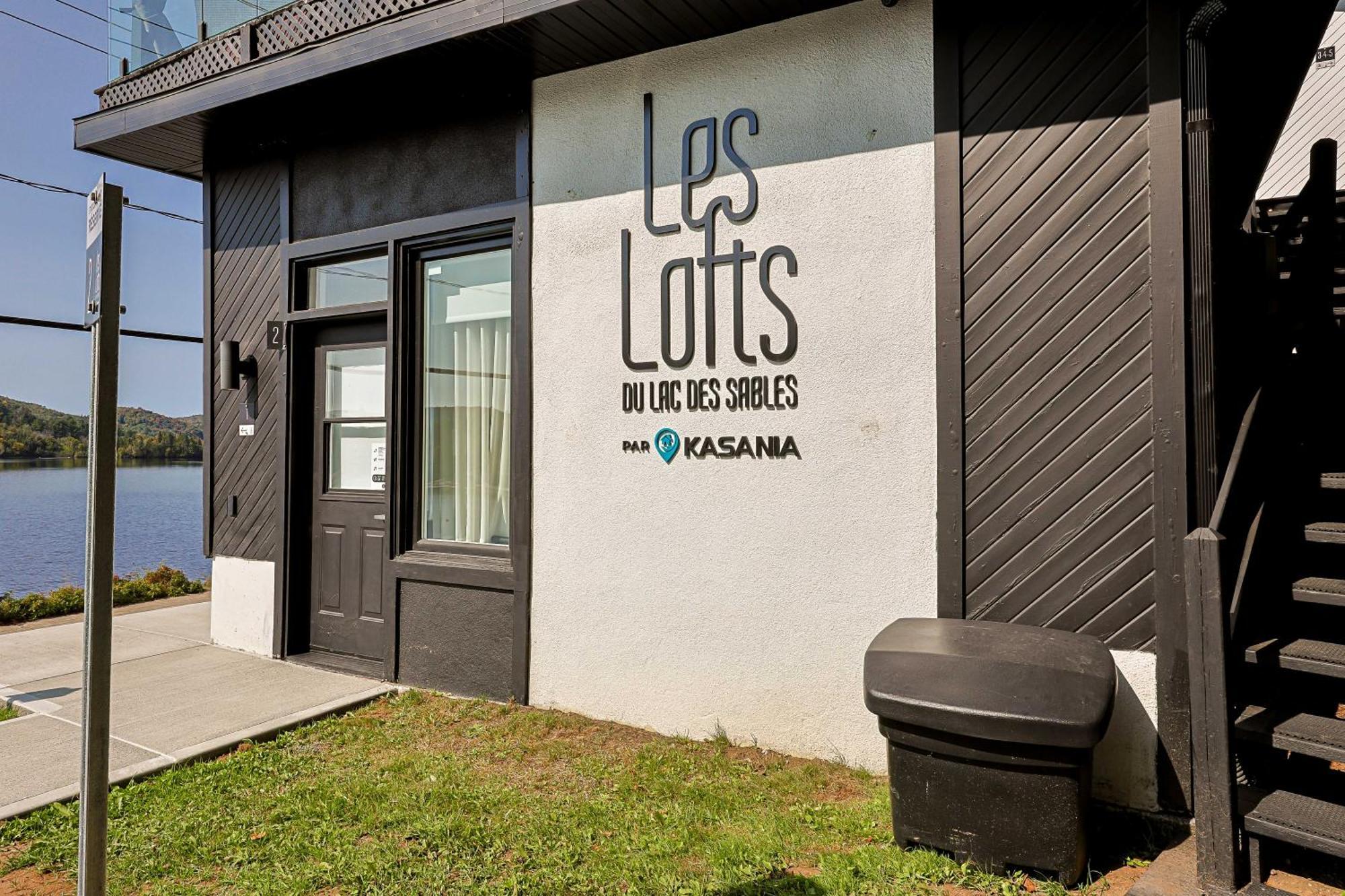 Les Lofts Du Lac Des Sables By Kasania Sainte-Agathe-des-Monts Luaran gambar