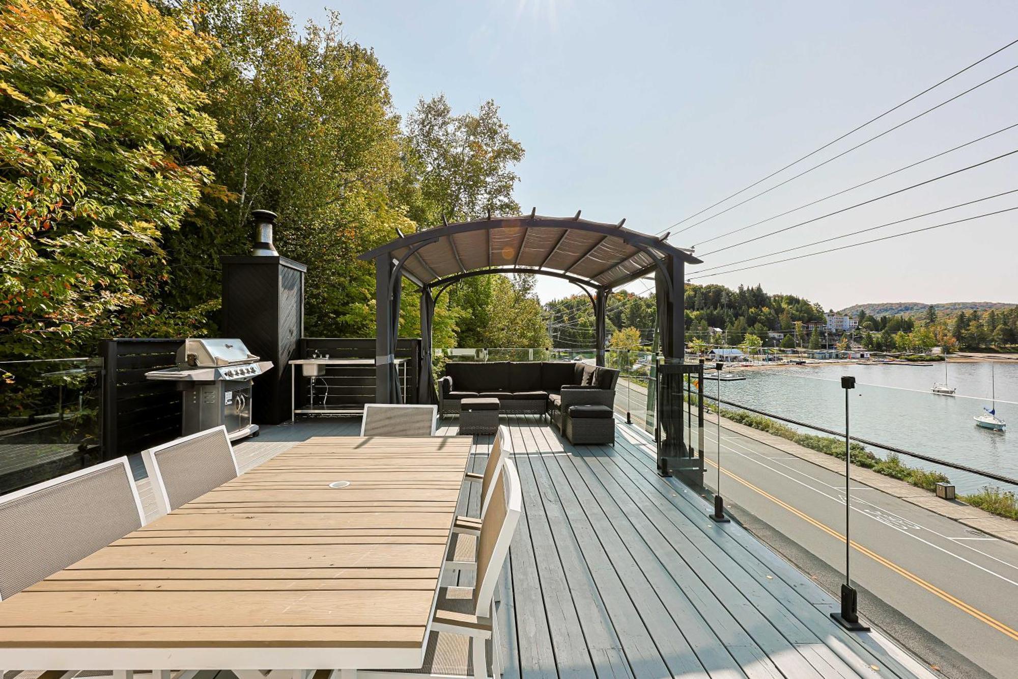 Les Lofts Du Lac Des Sables By Kasania Sainte-Agathe-des-Monts Luaran gambar