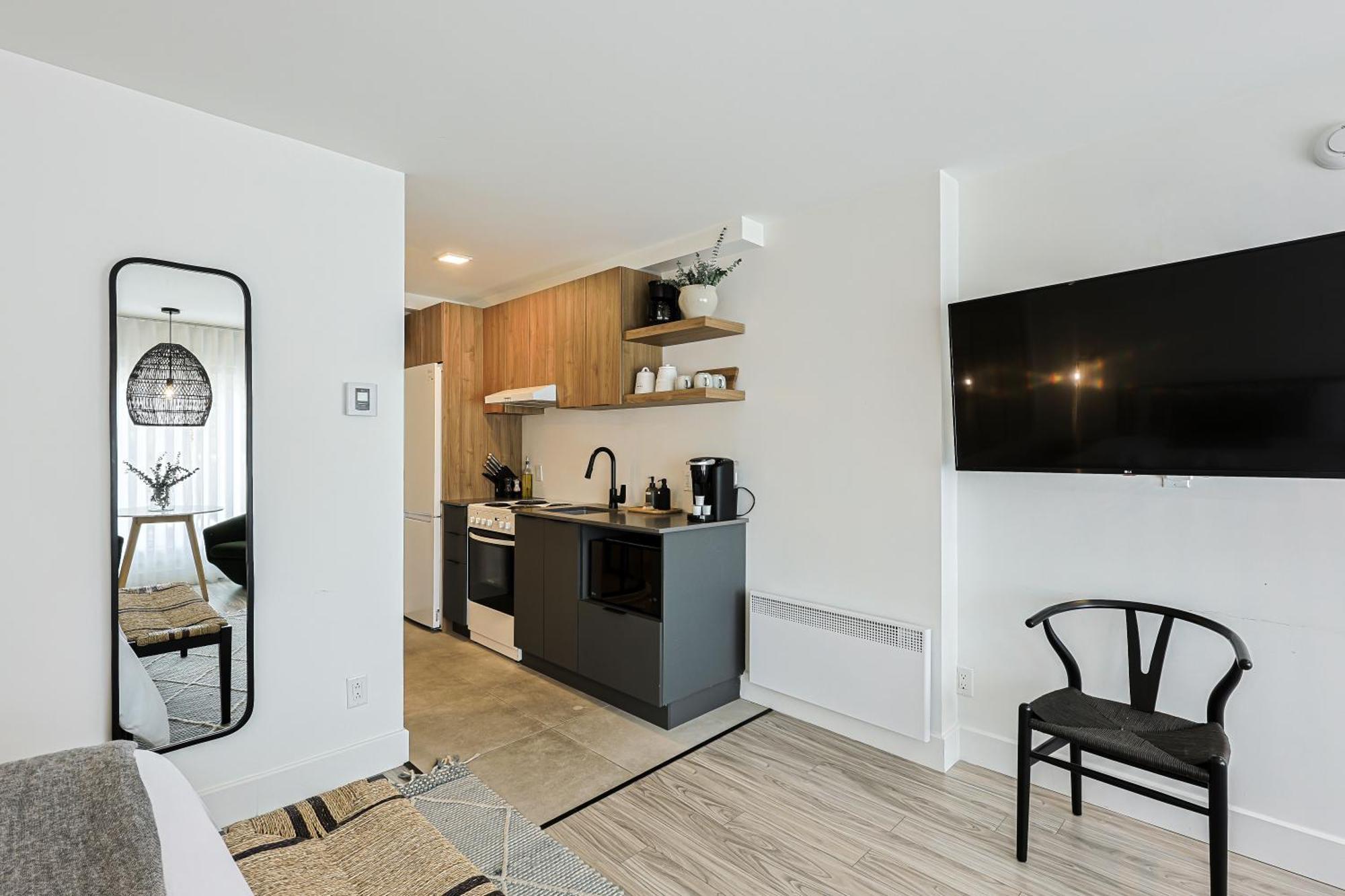 Les Lofts Du Lac Des Sables By Kasania Sainte-Agathe-des-Monts Luaran gambar