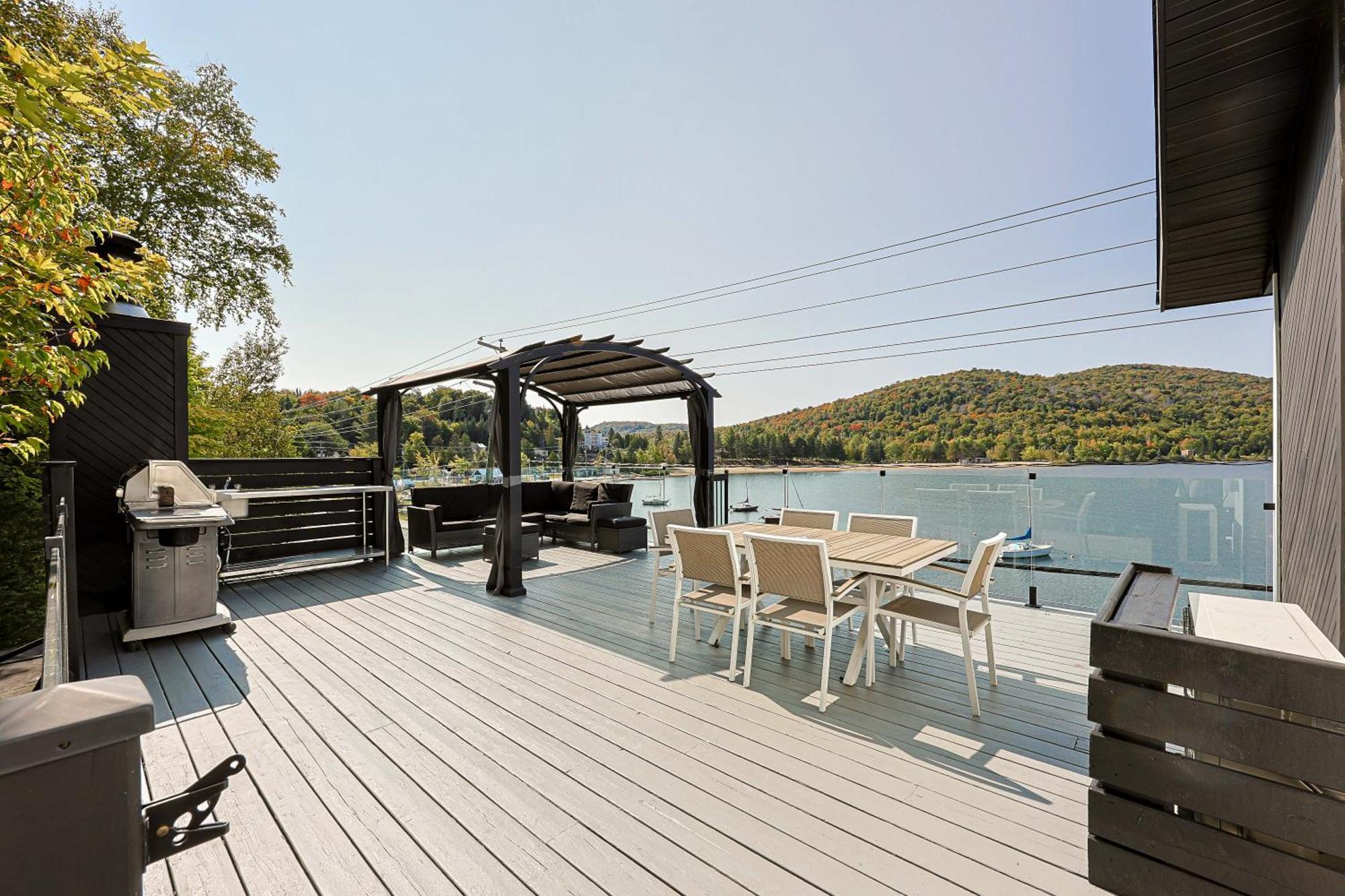 Les Lofts Du Lac Des Sables By Kasania Sainte-Agathe-des-Monts Luaran gambar