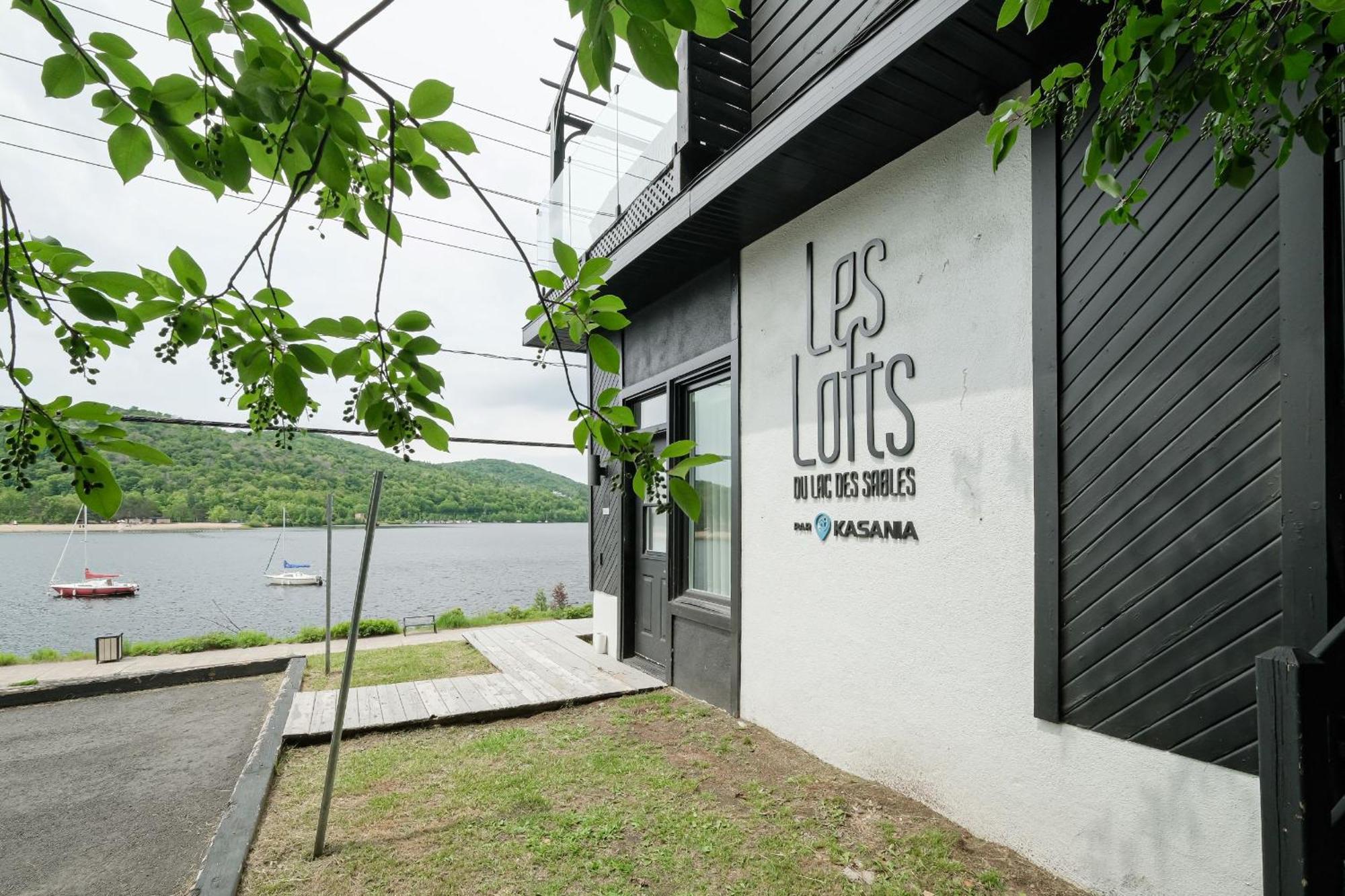 Les Lofts Du Lac Des Sables By Kasania Sainte-Agathe-des-Monts Luaran gambar